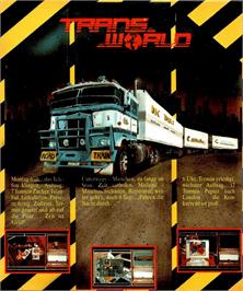 Box back cover for Transworld on the Atari ST.